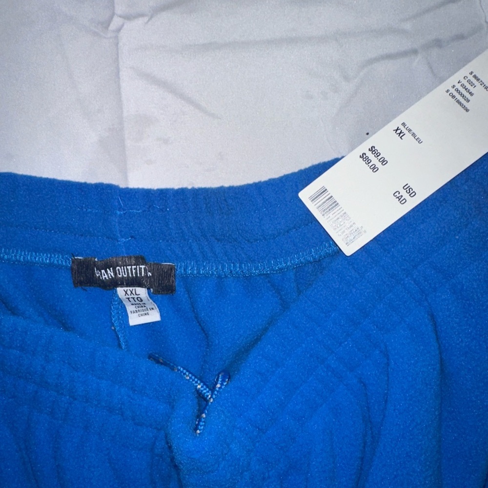 Blue Track Pants - Picture 3 of 4